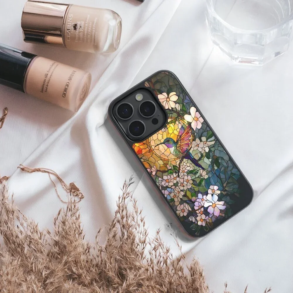 Floral Phone Cover – iPhone 16, 15 Pro, 14, Galaxy S25, S24, S24 Ultra, Pixel 9